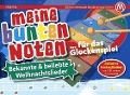 Cover-Bild zum Titel 'Meine bunten Noten für das Glockenspiel' von 'Claudia Saxinger'