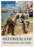 Cover-Bild zum Titel 'Ostfriesland - die bezaubernden alten Häfen / Planer (Wandkalender 2027 DIN A4 hoch), CALVENDO Monatskalender' von 'Peter Roder'