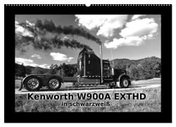 Cover-Bild zum Titel 'Kenworth W900A EXTHD - in schwarzweiß (Wandkalender 2026 DIN A2 quer), CALVENDO Monatskalender' von 'Ingo Laue'
