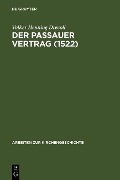 Cover-Bild zum Titel 'Der Passauer Vertrag (1552)' von 'Volker Henning Drecoll'