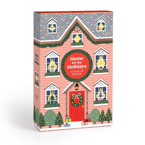 Home for the Holidays 500 Piece Advent Puzzle Calendar - 