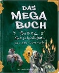 Cover-Bild zum Titel 'Das Megabuch - Altes Testament. Bibelgeschichten Altes Testament. Von der Schöpfungsgeschichte bis hin zu Abraham und Moses. Kinderbibel ab 8 im modernen Gewand, mit Spielen und Rätseln' von ''
