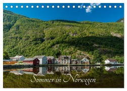 Sommer in Norwegen (Tischkalender 2026 DIN A5 quer), CALVENDO Monatskalender - Romanburri Photography