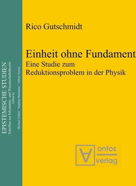 Einheit ohne Fundament - Rico Gutschmidt