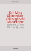 Cover-Bild zum Titel 'Ökonomisch-philosophische Manuskripte' von 'Karl Marx'