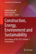 Cover-Bild zum Titel 'Construction, Energy, Environment and Sustainability' von ''