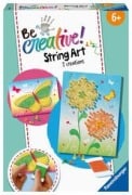 Cover-Bild zum Titel 'BeCreative String Art Schmetterlinge - Kreative Fadenbilder mit Schmetterling und Blüten, für Kinder ab 6 Jahren' von ''