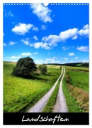 Cover-Bild zum Titel 'Landschaften (Wandkalender 2026 DIN A3 hoch), CALVENDO Monatskalender' von 'Harald Wagener'