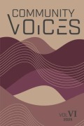 Cover-Bild zum Titel 'Community Voices VI 2025' von ''