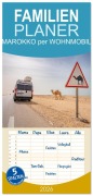 Cover-Bild zum Titel 'Familienplaner 2026 - MAROKKO per WOHNMOBIL mit 5 Spalten (Wandkalender, 21 x 45 cm) CALVENDO' von 'Gerfried Reis'