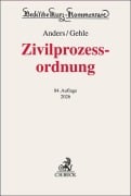 Cover-Bild zum Titel 'Zivilprozessordnung. ZPO' von ''