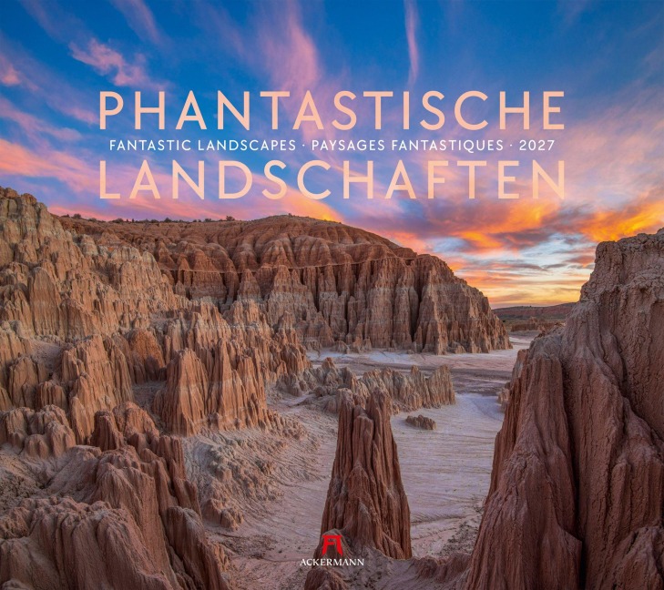 Phantastische Landschaften Kalender 2027 - Ackermann Kunstverlag GmbH