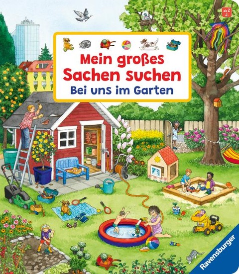 Sachen suchen - Mein großes Sachen suchen: Bei uns im Garten - Susanne Gernhäuser