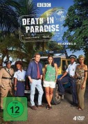 Cover-Bild zum Titel 'Death in Paradise' von 'Robert Thorogood, James Hall, Dana Fainaru, Will Fisher, Jack Lothian'