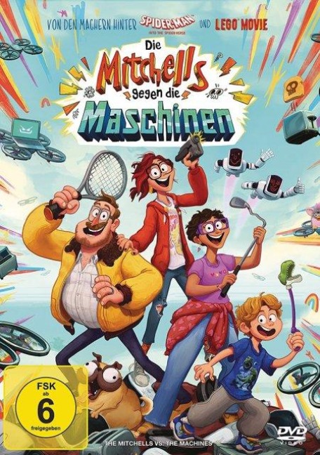 Die Mitchells gegen die Maschinen - Michael Rianda, Jeff Rowe, Alex Hirsch, Mark Mothersbaugh