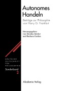 Cover-Bild zum Titel 'Autonomes Handeln' von ''