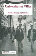 Cover-Bild zum Titel 'Universités et villes' von 'Daniel Filatre, Fr. X. Merrien, A. Sauvage, A. Vince'
