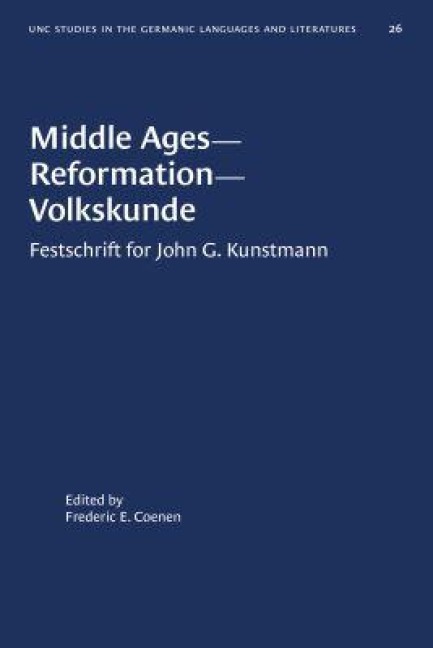 Middle Ages--Reformation--Volkskunde - 