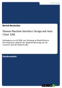 Cover-Bild zum Titel 'Human Machine Interface Design mit State Chart XML' von 'Bernd Noetscher'