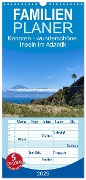 Familienplaner 2025 - Kanaren - wunderschöne Inseln im Atlantik mit 5 Spalten (Wandkalender, 21 x 45 cm) CALVENDO - Angela Rohde