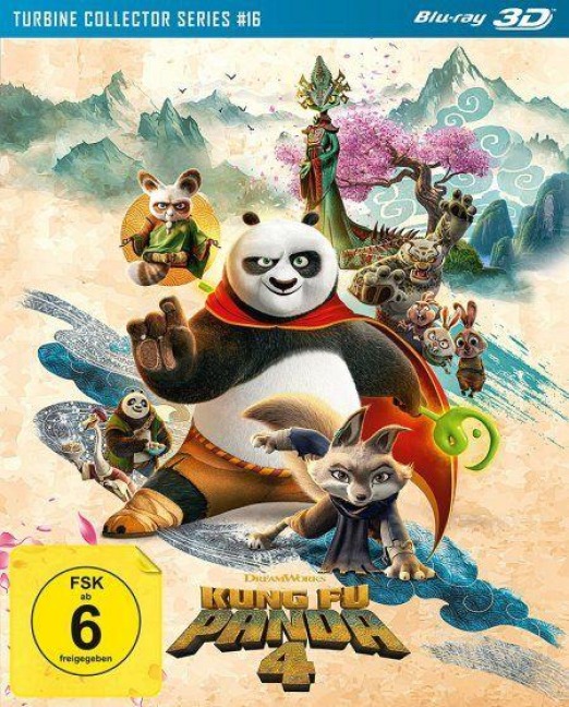 Kung Fu Panda 4 - 3D - Turbine Collector Series #16 (Blu-ray 3D) - 