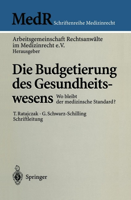 Die Budgetierung des Gesundheitswesens - 