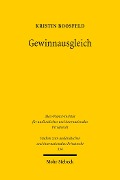 Cover-Bild zum Titel 'Gewinnausgleich' von 'Kristin Boosfeld'
