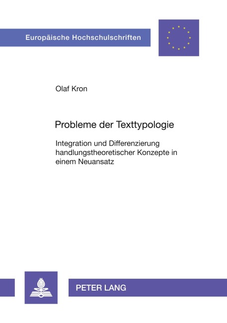 Probleme der Texttypologie - Olaf Kron