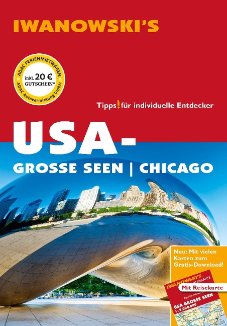 USA-Große Seen / Chicago - Reiseführer von Iwanowski - Dirk Kruse-Etzbach