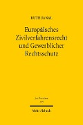 Cover-Bild zum Titel 'Europäisches Zivilverfahrensrecht und Gewerblicher Rechtsschutz' von 'Ruth M. Janal'