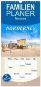 Cover-Bild zum Titel 'Familienplaner 2027 - NORDERNEY - Meine Liebe zur Nordseeinsel mit 5 Spalten (Wandkalender, 21 x 45 cm) CALVENDO' von 'Andrea Dreegmeyer'