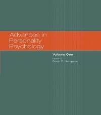 Advances in Personality Psychology - 