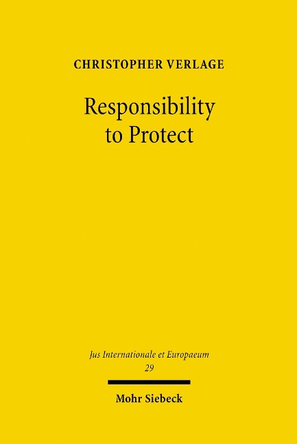 Responsibility to Protect - Christopher Verlage