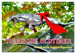 Cover-Bild zum Titel 'Tierische Oldtimer - Markante Kühlerfiguren (Wandkalender 2027 DIN A4 quer), CALVENDO Monatskalender' von 'Henning von Löwis of Menar'
