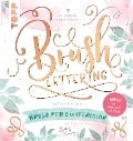 Cover-Bild zum Titel 'Brush Lettering. Gestalten mit Brushpen und Watercolor by May and Berry' von 'Sue Hiepler, Yasmin Reddig'