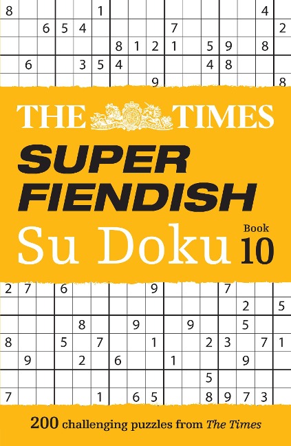The Times Super Fiendish Su Doku Book 10 - The Times