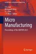 Cover-Bild zum Titel 'Micro Manufacturing' von ''