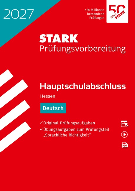 STARK Deutsch - Hauptschulabschluss 2027 Hessen - Prüfungsvorbereitung - 