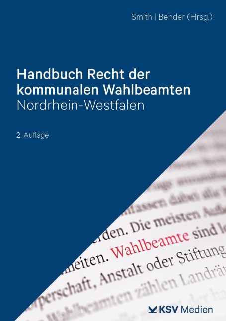 Handbuch Recht der kommunalen Wahlbeamten - 