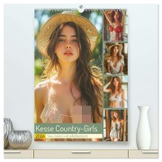 Cover-Bild zum Titel 'Kesse Country-Girls. Sexy, modern und selbstbestimmt (hochwertiger Premium Wandkalender 2026 DIN A2 hoch), Kunstdruck in Hochglanz' von 'Rose Hurley'