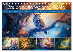 Zauberhafte Waldmomente (Tischkalender 2025 DIN A5 quer), CALVENDO Monatskalender - Steffen Gierok-Latniak
