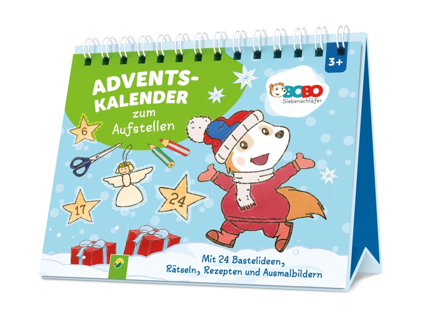 Bobo Siebenschläfer Adventskalender zum Aufstellen - 