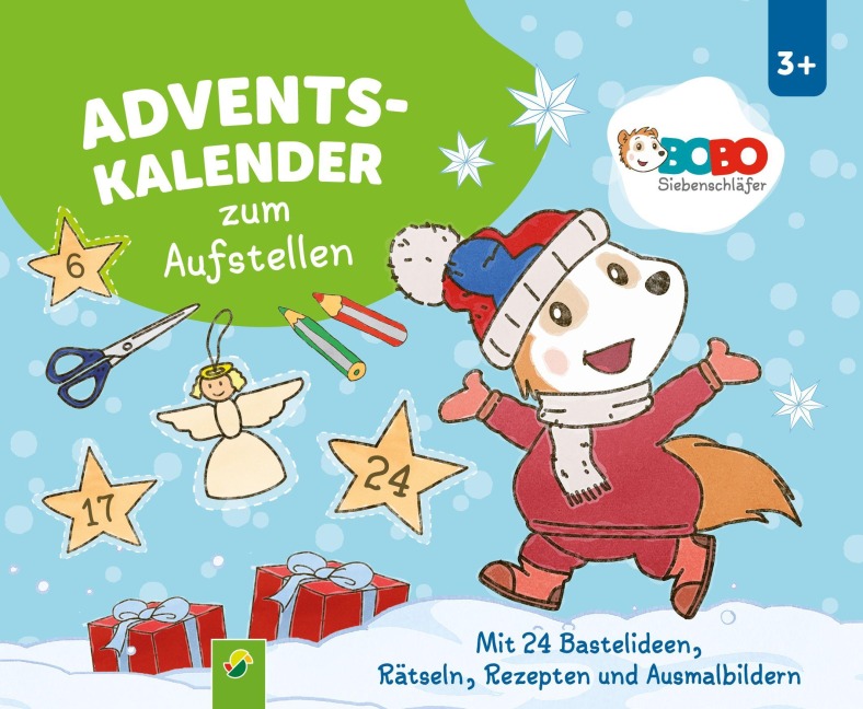 Bobo Siebenschläfer Adventskalender zum Aufstellen - 