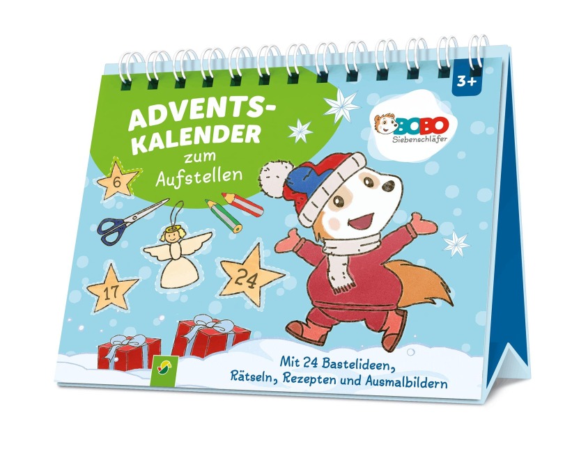 Bobo Siebenschläfer Adventskalender zum Aufstellen - 