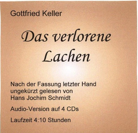 Das verlorene Lachen - Gottfried Keller