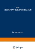 Cover-Bild zum Titel 'Die Hypertoniekrankheiten' von 'Eskil Kylin'