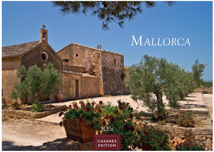 Mallorca Kalender 2026 - Wandkalender | Fotokalender Spanien 24x35 cm - Premium . mit 12 traumhaften Motiven der Baleareninsel - 