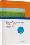 Cover-Bild zum Titel 'Lexikon Altersversorgung 2025' von 'Ralf Fath, Christian Urbitsch'