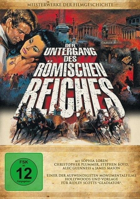 Der Untergang des Römischen Reiches - Basilio Franchina, Philip Yordan, Ben Barzman, Dimitri Tiomkin