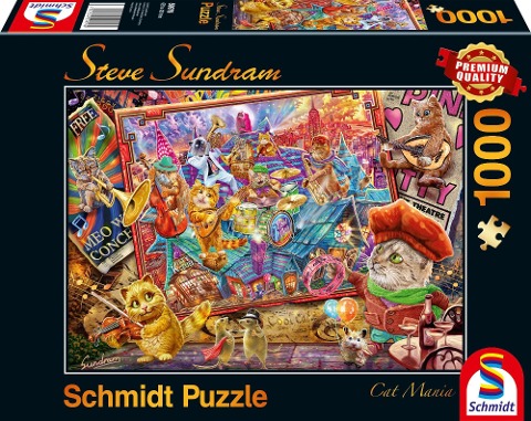 Katzenmanie. 1.000 Teile - 